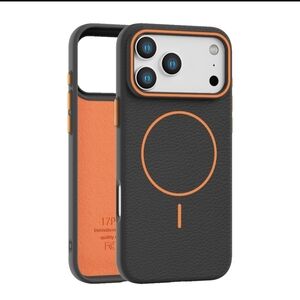 Black and Orange Phone Case Iphone 17 Pro Max